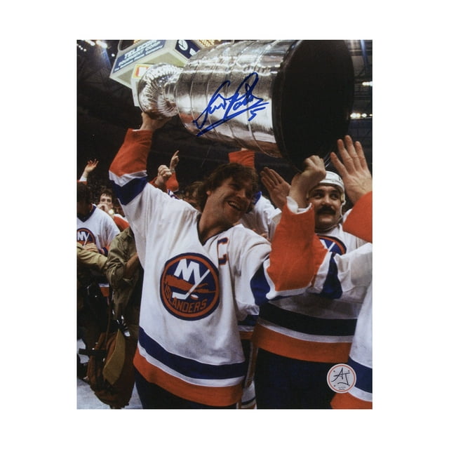 Denis Potvin Photo Signée Champion de la Coupe des New York Islanders 8x10