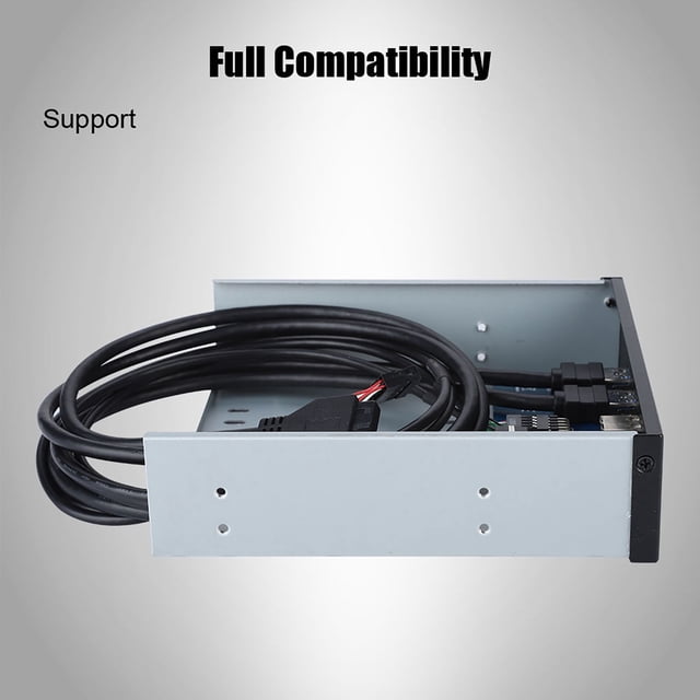 4 panel Frontal de la Unidad Ócica de Puerto USB, enchufe y reproducción reproductiva de compatibilidad completa conveniente bahía de unidad Ócica para uso profesional para fines