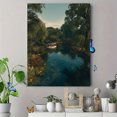 thumbnail image 4 of Qisvanset 12x16 Inch Woman with Blue Bird Yellow Flowers Canvas Painting Wall Art, 4 of 5