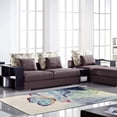 thumbnail image 3 of Soft Rug Large Area Rugs, Watercolor Cat Butterfly Comfortable Indoor Carpet, Baby Play Mat for Living Room Bedroom Nursery Home Decor Floor Mat 60 X 39 Inch, 3 of 5