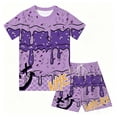 thumbnail image 4 of RMGVDSD Boys 2 Piece Ice Cream Baseball Shorts Sets Short Sleeve Tee Tops and Shorts Back To School Outfit for Kids Summer Clothes Kids Boy Clothes, 4 of 4
