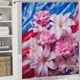thumbnail image 5 of Independence Day Of The United States Flag 4 Piece Shower Curtain Sets, with Non-Slip Rugs, Toilet Lid Cover And Bath Mat, for Bathroom Decor Set, 5 of 8