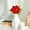 B, variant on YYKihy 1PC Single Artificial Rose 16” Real Flowers High Simulation Wedding Anniversary For Elegant Home Decor Classic Red