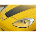 thumbnail image 6 of 2pcs Headlight Eyebrow Kit for 2005-2013 Corvette C6 Polished Chrome-Plated ABS, 6 of 6