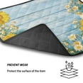 thumbnail image 5 of TSOVTHRID Sunflower Daisy Wood Print Washing Machine Dust Cover Top Mat Washable Washer Dryer Top Cover Pad Appliance Protector for Washer Microwave Refrigerator, 5 of 8