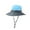 Blue, variant on Seductiva Sun Hats Womens Uv Protection Wide Sun Hats Cooling Mesh Ponytail Hole Cap Foldable Hat
