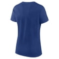 thumbnail image 3 of Women's Fanatics Blue/Gray Tampa Bay Lightning Script T-Shirt & Shorts Set, 3 of 5