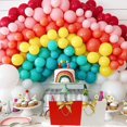 thumbnail image 3 of 6 Pieces Party Favor Bags 32 x 25 x 11 cm, Paper Gift Bags with Handles and Bow Tie Ribbon for Gift Wrapping Wedding Party Celebrations (6 Colors), 3 of 4