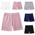 thumbnail image 4 of AJZIOJIRO 1Pack Girls Dance Shorts Toddler Biker Under Dress Multi-Color Kids Bike Shorts Girls Clothes 5-14T, 4 of 9