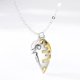 thumbnail image 3 of 2 collares de amor con nieve derretida, collares de amor con imán creativo para él y ella, 3 of 4