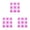 Pink, variant on PPKVUFD 1Pcs Fuse Beads Boards, 2.6mm Fuse Beads Boards, Clear Plastic Pegboards for Craft Beads