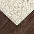thumbnail image 5 of Mainstays Solid Casual Ivory Tufted Shag Indoor Area Rug, 5' x 7', 5 of 6