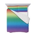 thumbnail image 7 of Rainbow Colors Ombre Cream Twin XL Size Down Alternative Comforter,Lightweight Comforter Quilt Bedding Set with Pillow Shams Modern Abstract Art Aesthetics Bed Comforter Duvet Insert 68"x98", 7 of 7