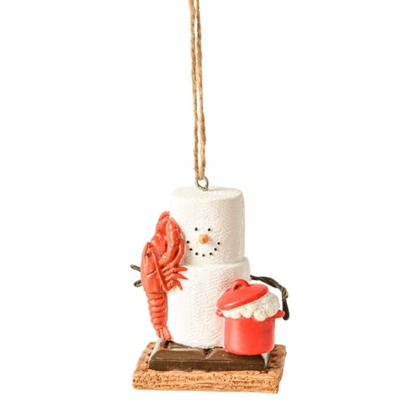 Ganz MX179697 S'Mores Lobster Hanging Ornament, 2.63 Inches Height, Multicolor