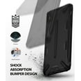 thumbnail image 4 of Ringke Dual-X Case Compatible with iPhone XS, Double Layer Heavy Duty Defense Armor Cover - SF Black, 4 of 7