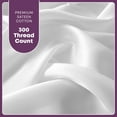 thumbnail image 6 of CirclesHome RV Size (48 X 75) Poly Cotton Sateen Fitted Sheet - Ultra Soft and Comfortable Bed Linen Sheet - Protects Mattress from Dirt, Dust, and Debris - Skin Friendly and Breathable., 6 of 10