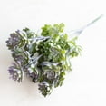 thumbnail image 3 of 1 Pcs Artificial Succulents, Fake Succulents Plants Artificial Small Fake Plants Faux Succulents Unpotted for Lotus Landscape Decorative Garden Arrangement Decor 12 x 7.8", 3 of 9