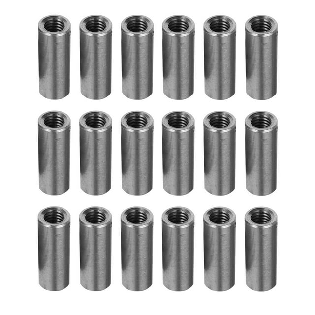 MasteelfCA 20 Pcs Écrous de Connexion Pratiques Écrous en Acier Inoxydable Durables Écrous de Soudure