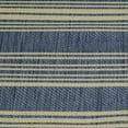 thumbnail image 5 of FH Home Outdoor Rug Runner - Waterproof Easy to Clean Stain Resistant - Patio Indoor Outdoor Porch Deck Balcony Entryway - Striped Coastal - Newport - Blue - 2ft 7in x 4ft 11in, 5 of 5