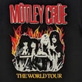 thumbnail image 3 of Motley Crue Unisex T-Shirt: Vintage World Tour Flames, 3 of 4