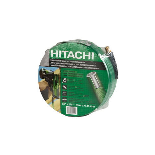 1/4 x 50 Hitachi 115320 Professional Grade Hybrid Air Hose 