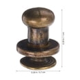 thumbnail image 2 of UPKOCH 20Sets Mini Knobs Zinc Alloy Easy Installation for Dollhouse Decor and Vanity Knobs, 2 of 8