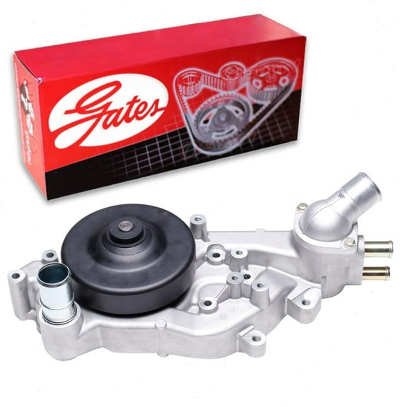 Gates Engine Water Pump compatible with Chevrolet Corvette 6.2L 7.0L V8 2009-2013