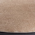thumbnail image 3 of SAFAVIEH Vision Zayden Solid Polyester Area Rug, Beige, 6'7" x 6'7" Round, 3 of 8