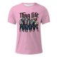 thumbnail image 4 of Playeras Hombre Cuello V Camiseta Casual De Manga Corta Con Estampado Para Hombre Tops De Moda C, 4 of 4