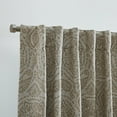 thumbnail image 2 of Elrene Giovanni Medallion Blackout Window Curtain Panel 52x95 - Natural, 2 of 5
