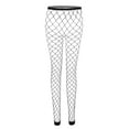 thumbnail image 4 of Aiihoo Women's Fishnet Pants Mesh Hollow See Through Stockings Leggings Trousers Underwear Black D One Size, 4 of 7