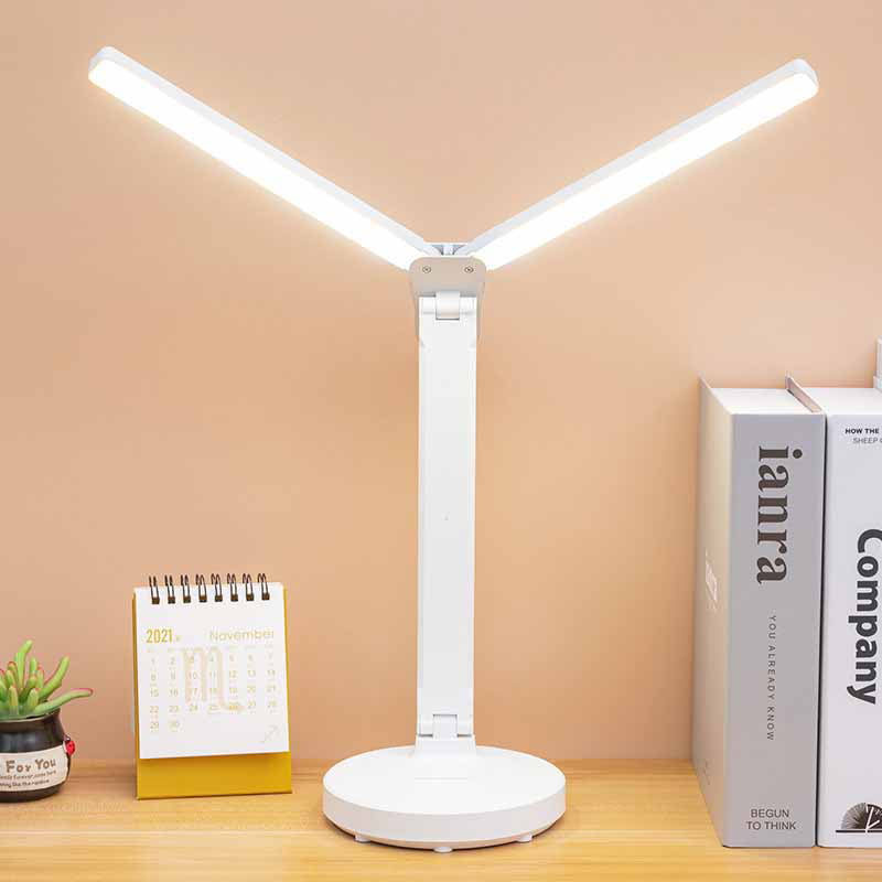 USB Cable,Shexton USB Flexible Neck LED Desk Light Dimmable Touch Switch Night Reading Lamp 