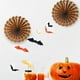 thumbnail image 2 of Guirnalda de papel Bewildely 3D para fiestas Halloween Blanco negro, 2 of 6