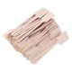 thumbnail image 4 of EeaseMX 200 agitadores de café desechables de madera con cabezal cuadrado para té y bebidas., 4 of 7
