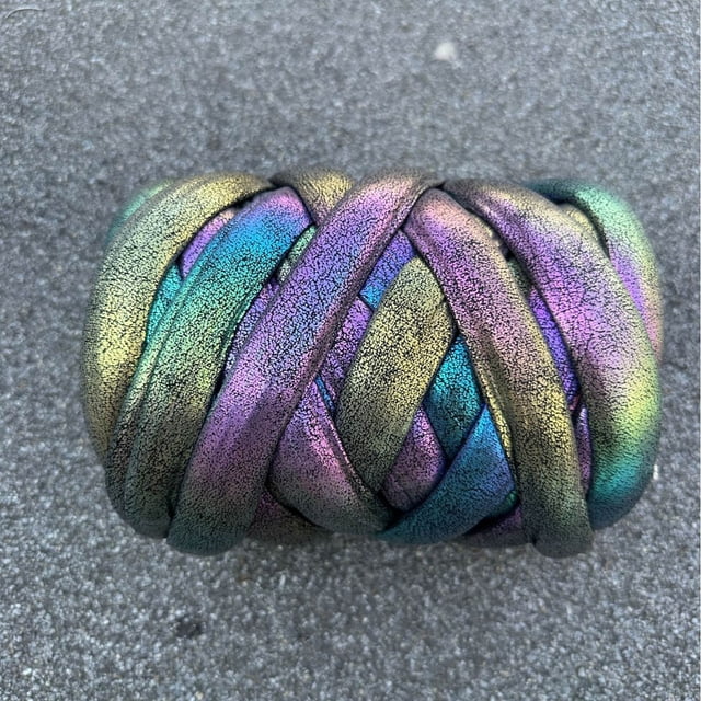 Tong DIY Knitting Faux Core Filled Yarn For Handcrafting Knitting Projects Soft Chunky Bulky Thread For Scarves Blankets