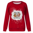thumbnail image 4 of Sudaderas de Acción de Gracias Para Mujer Suéter de Cuello Redondo Blusa Suelta Tops Sin Capucha Odeerbi ODB204272, 4 of 7