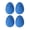 Blue, variant on Blue 4 Piece Blue Felt Easter Eggs Cutlery Pouch Silverware Pocket For Festive Table Setting Spring Decor
