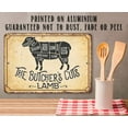 thumbnail image 5 of Metal Sign - The Butcher's Cut LAMB - Durable Metal Sign - Use Indoor/Outdoor - Makes Great Meat Shop and Kitchen Decor Under $20 (8" x 12"), 5 of 5