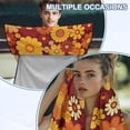 thumbnail image 6 of Garronmavis Retro Floral Car Seat Towel Cover Stain Resistant Breathable Non-Slip 1 PC Front Seat Protector Universal Fit Easy Installation for Daily Sports Use for Cars SUV Trucks Sedan Van, 6 of 9