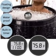 thumbnail image 3 of Yesbay Ice Bath Thermometer with Timer Time Temperature Display IPX6 Waterproof Cold Plunge Digital Thermometer High Accuracy Floating Water Temperature Gauge, 3 of 7