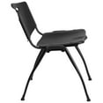thumbnail image 3 of HERCULES Series 880 lb. Capacity Black Plastic Stack Chair, 3 of 9