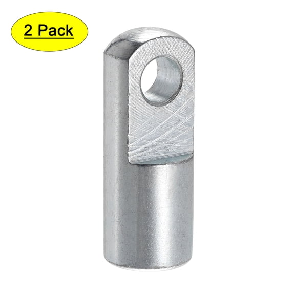 Uxcell Alloy Cylinder Clevis I Type Connector 2 Pack M10x1.25mm