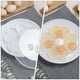 thumbnail image 5 of WORGEOUS 1 pieza de utensilios para hornear de cocina, horno microondas, vaporizador de huevos, molde para huevos en forma de corazón (blanco), 5 of 7