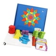 thumbnail image 3 of Bloques de Patrones de Madera, JUEGO DE ROMPECABEZAS DE FORMA GEOMÉTRICA Innovadora para Niños Regalos, 3 of 7