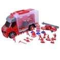 thumbnail image 1 of Construction and Rescue Tools Truck with Light and Sound Red, 1 of 8