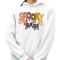 thumbnail image 2 of Drippy Spooky Babe Hoodie Sweatshirt Unisex Large White, 2 of 5