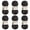 Black, variant on Loops & Threads Charisma Heather Yarn , 6 Pack