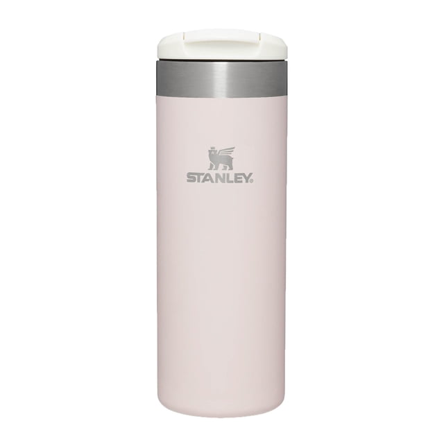 Mug Stanley Aerolight Transit 470 ml a prueba de fugas color crema
