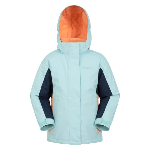 Mountain Warehouse Honey Kids Ski Jacket - Boys & Girls Snowproof Snow Coat With Fleece Lining & Snow Skirt