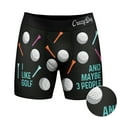 thumbnail image 4 of Mens I Like Golf and Maybe 3 People Boxers Funny Sarcastic Golfing Ball Tee Graphic Underwear for Guys, 4 of 6